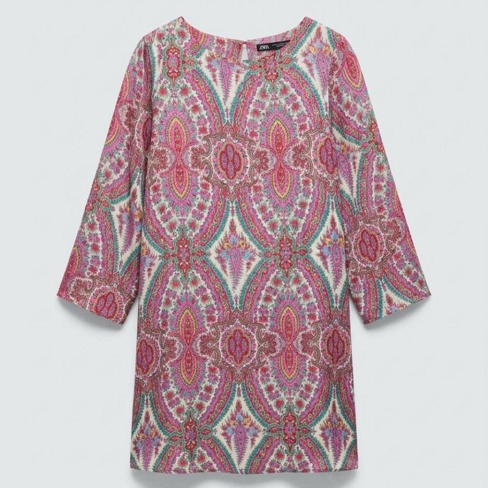Zara woman luxury 100 silk